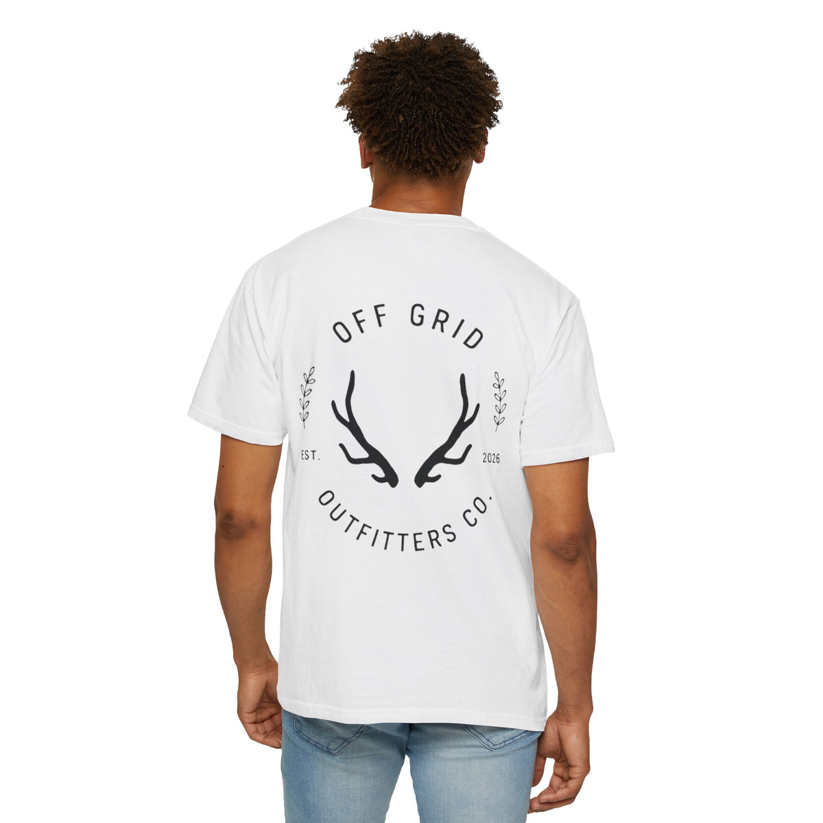 T-Shirt — Off Grid Outfitters Antler Logo Tee