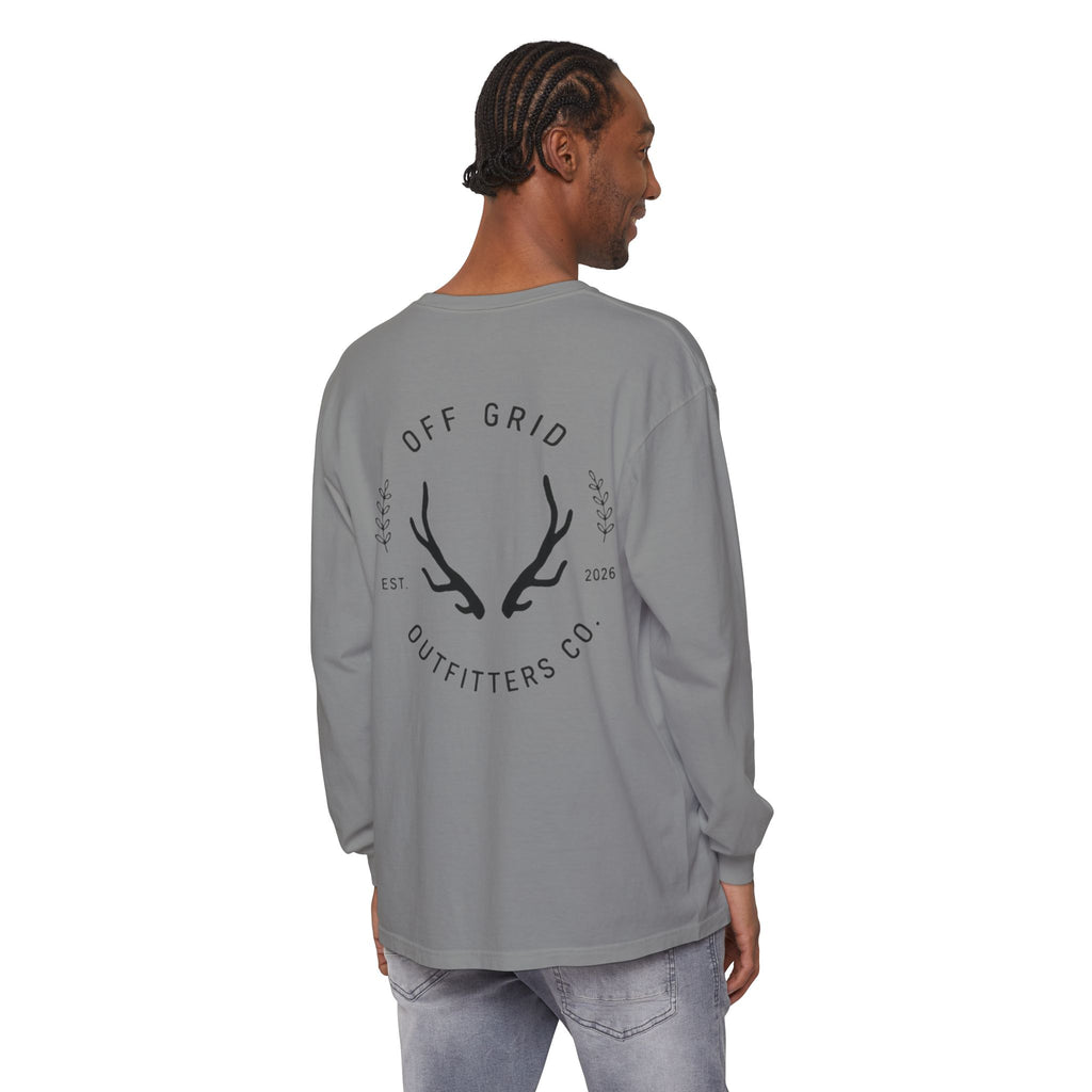 Long Sleeve T-Shirt — Off Grid Outfitters Antler Logo