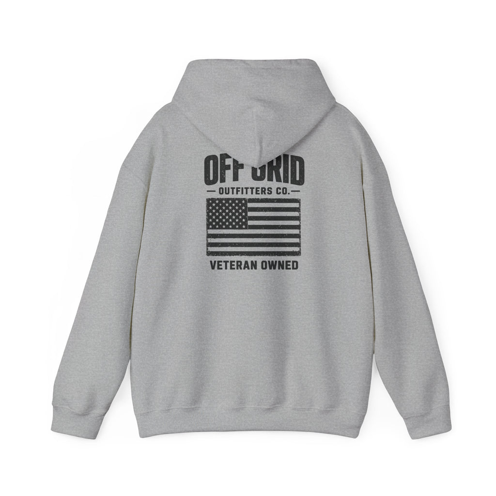 Veteran-Owned Flag Hoodie