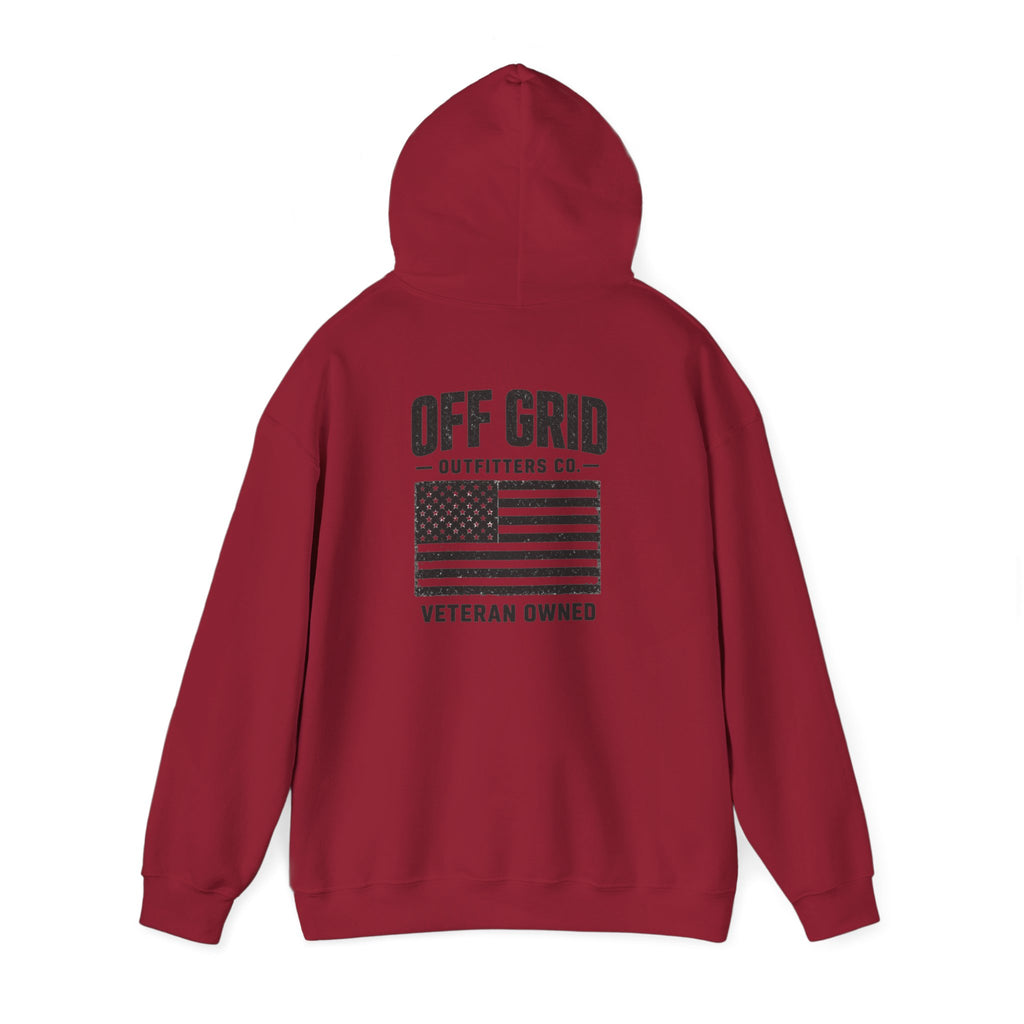 Veteran-Owned Flag Hoodie