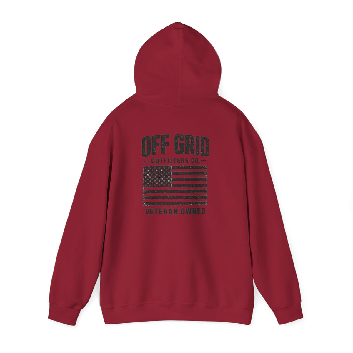 Veteran-Owned Flag Hoodie
