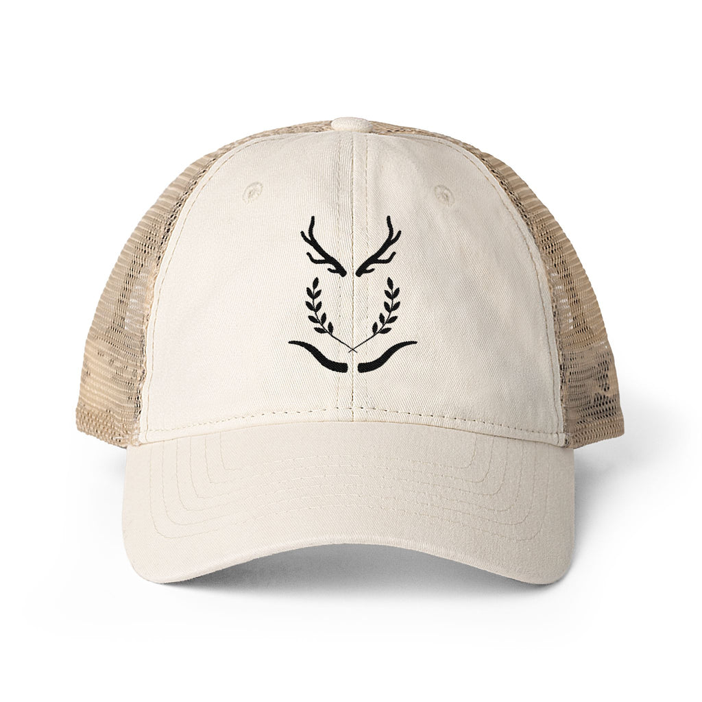 Women's Washed Mesh-Back Cap