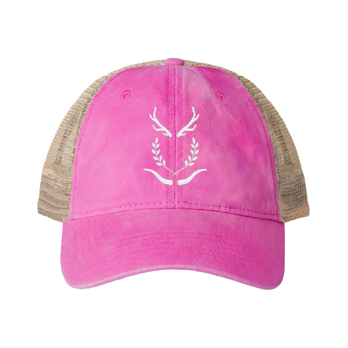 Women's Washed Mesh-Back Cap