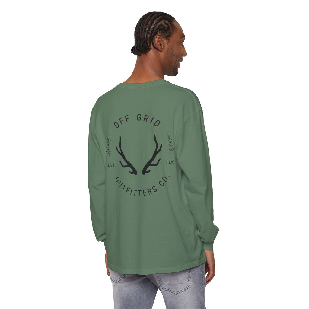 Long Sleeve T-Shirt — Off Grid Outfitters Antler Logo