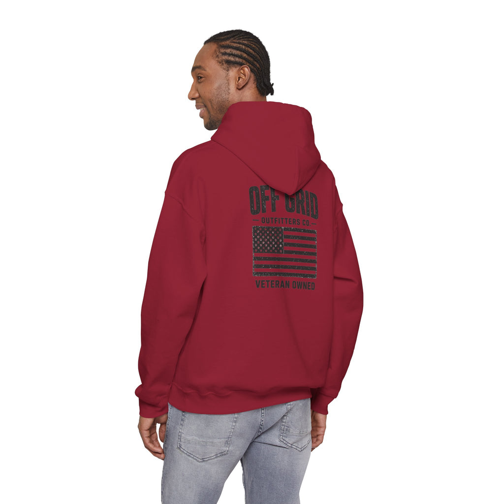 Veteran-Owned Flag Hoodie