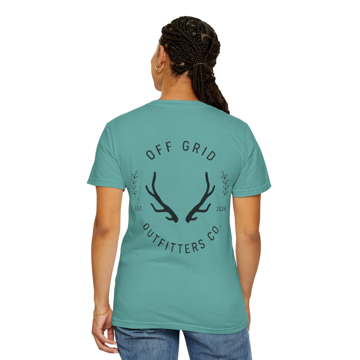 T-Shirt — Off Grid Outfitters Antler Logo Tee