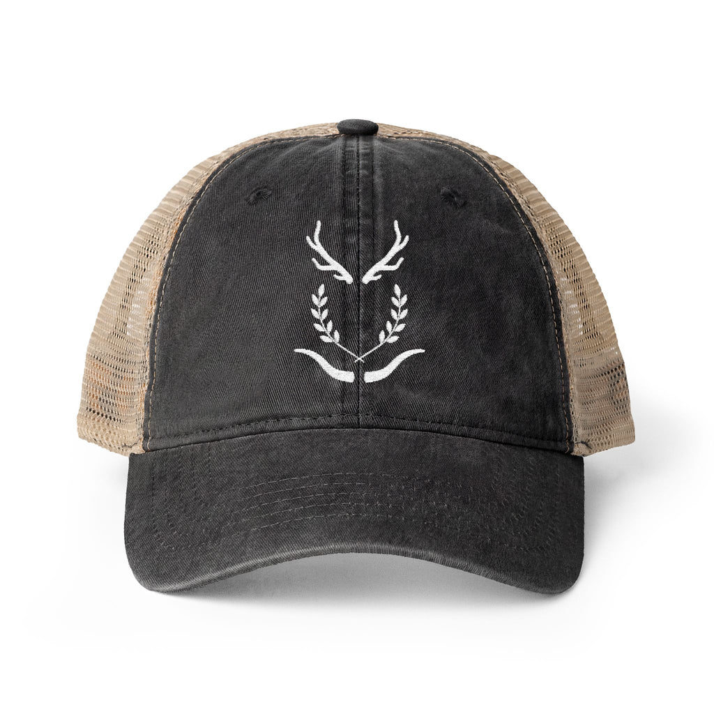 Women's Washed Mesh-Back Cap