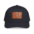 Leather Patch Baseball Cap