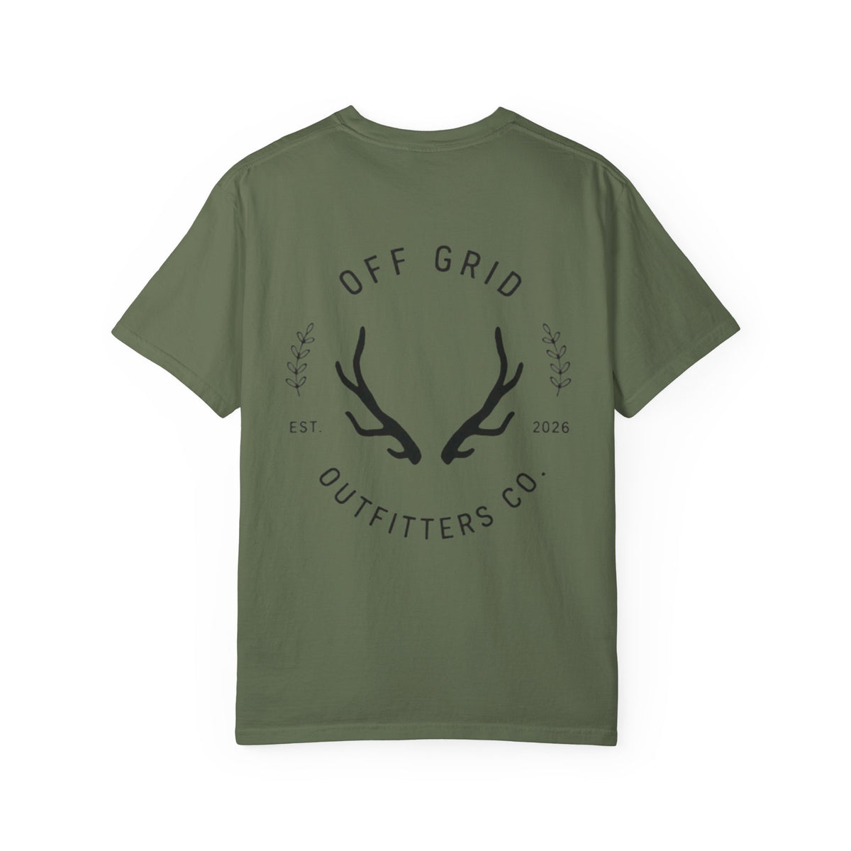T-Shirt — Off Grid Outfitters Antler Logo Tee