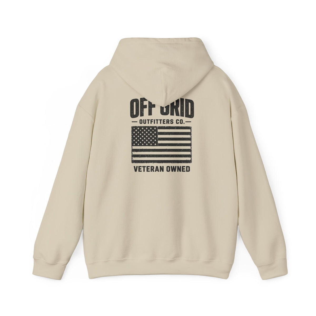 Veteran-Owned Flag Hoodie