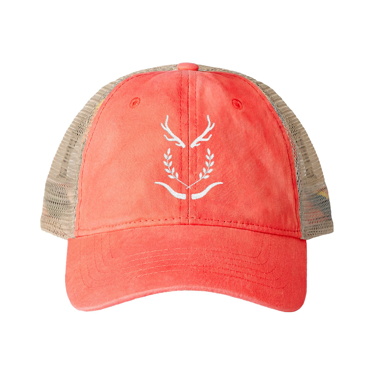 Women's Washed Mesh-Back Cap