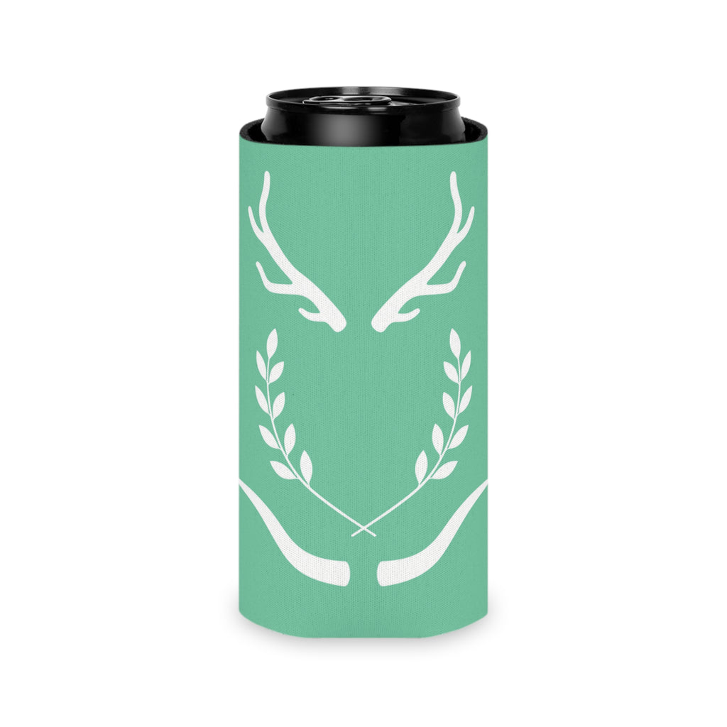 Can Cooler — 'Off Grid Outfitters Co.' Antler Logo Beverage Cooler