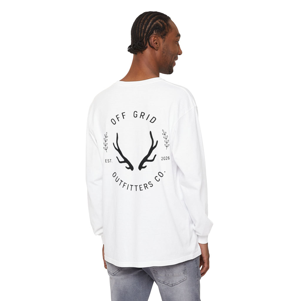 Long Sleeve T-Shirt — Off Grid Outfitters Antler Logo