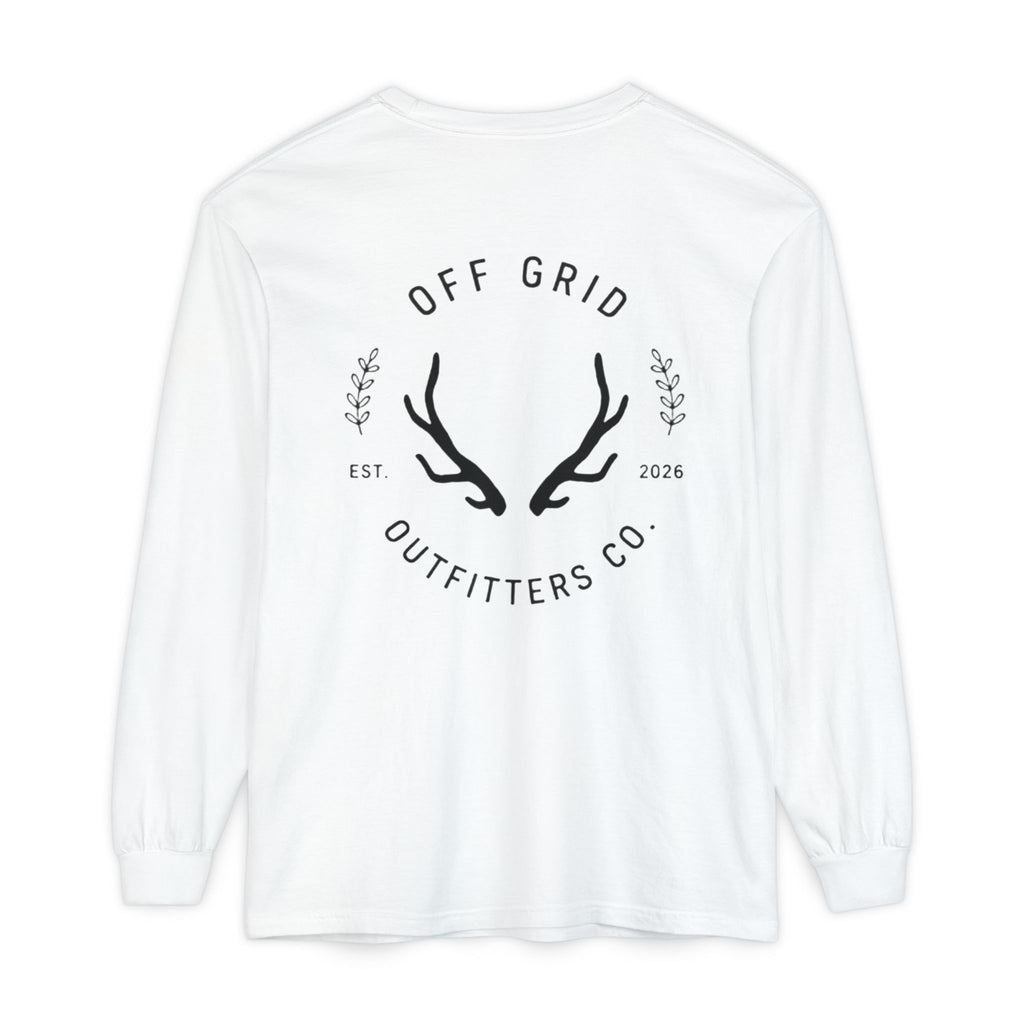 Long Sleeve T-Shirt — Off Grid Outfitters Antler Logo