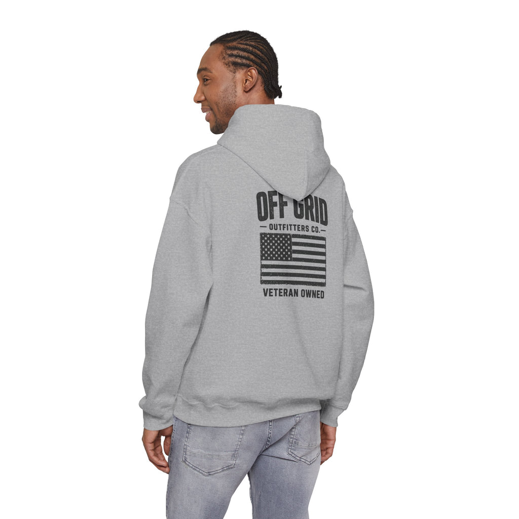 Veteran-Owned Flag Hoodie