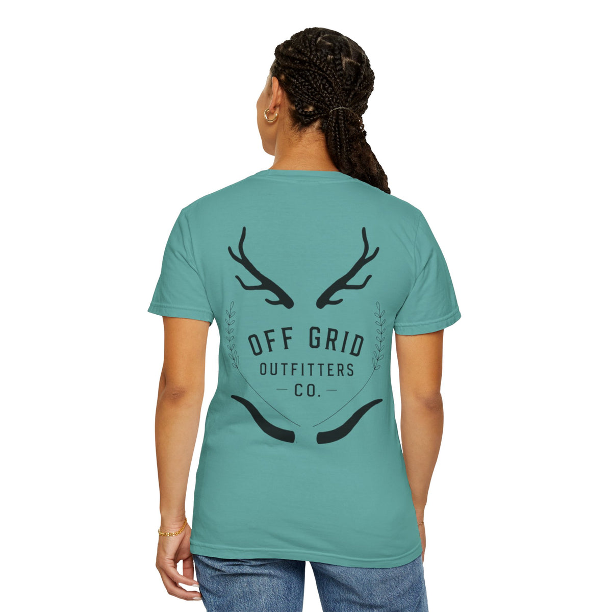 Off Grid Outfitters Co. Antler Logo T-Shirt