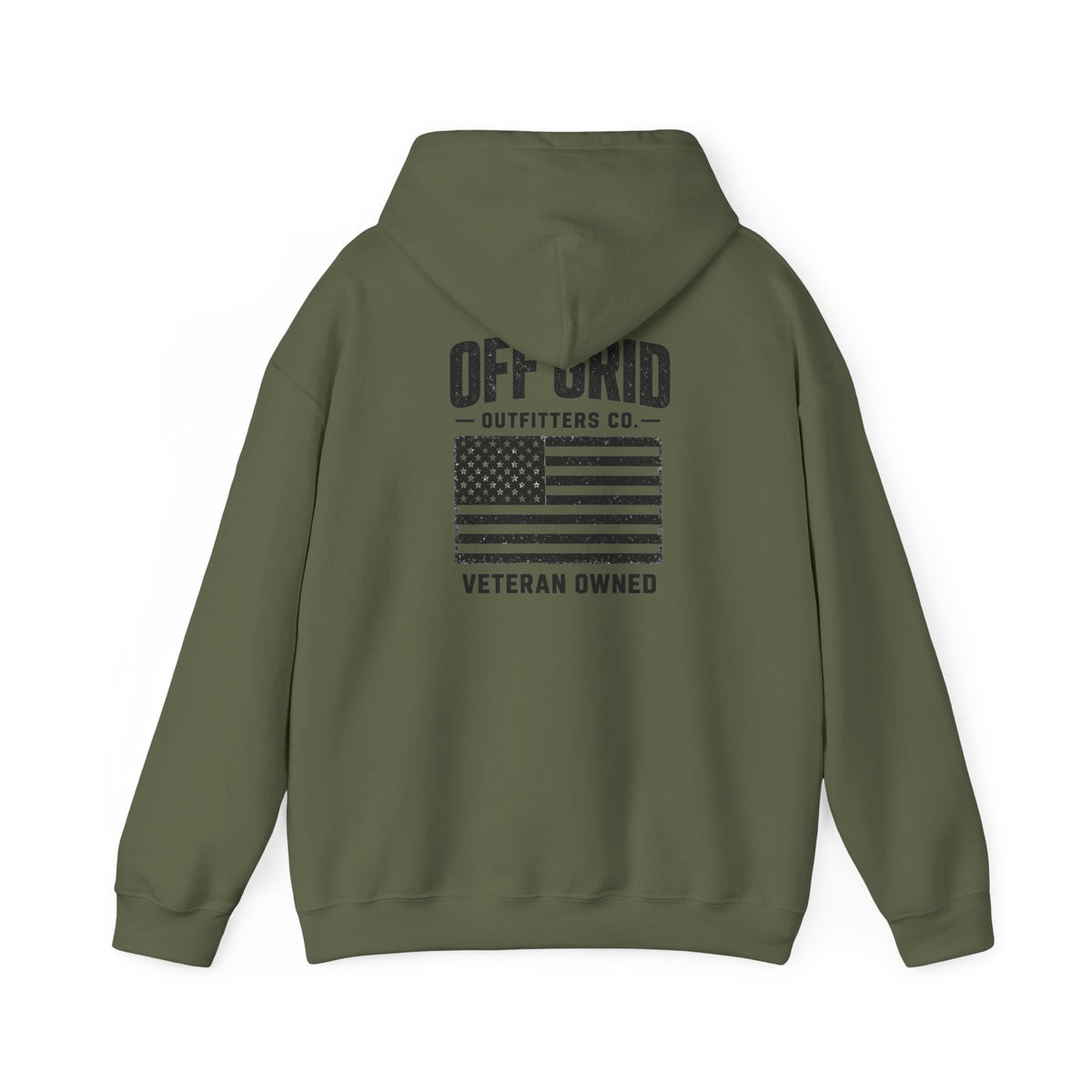 Veteran-Owned Flag Hoodie