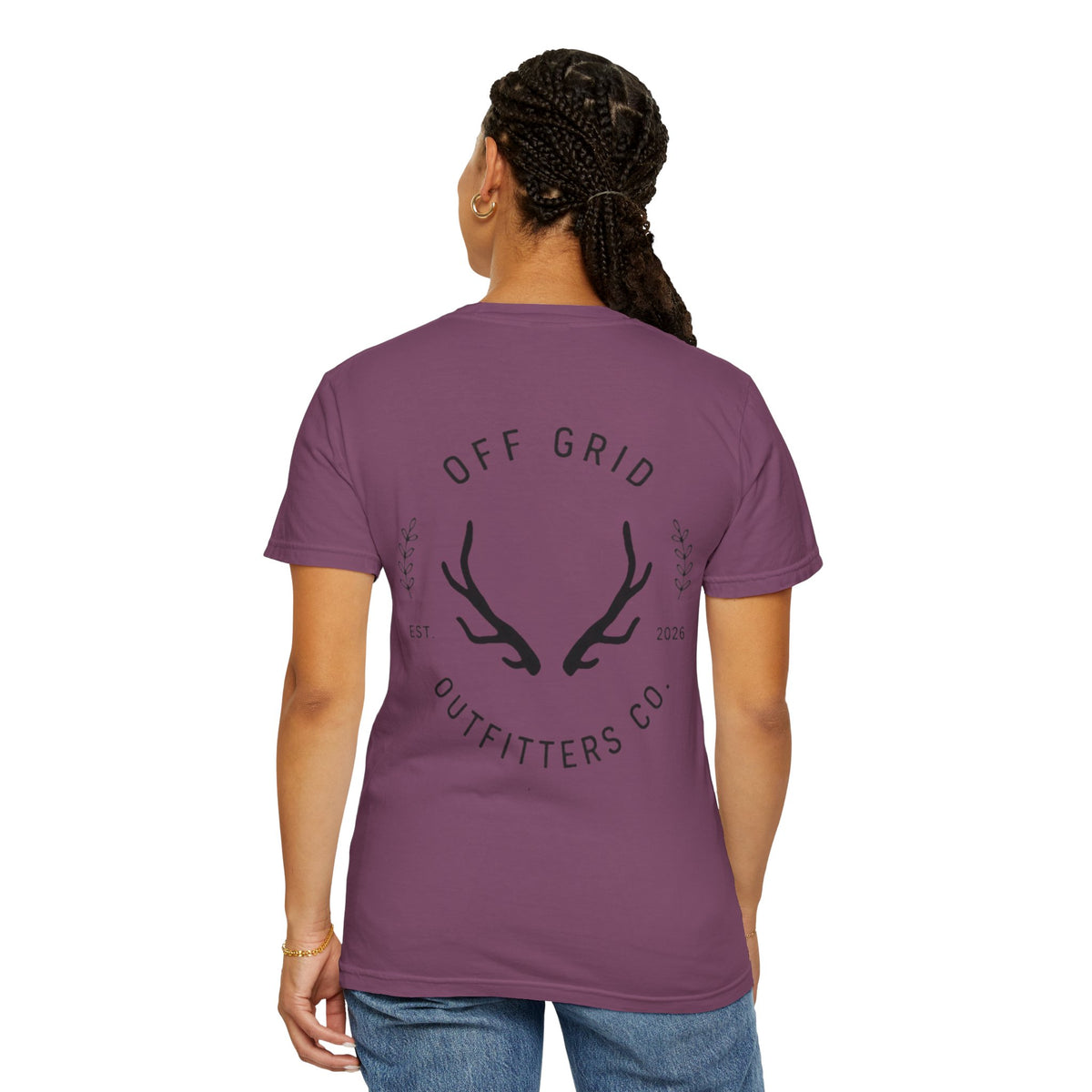 T-Shirt — Off Grid Outfitters Antler Logo Tee