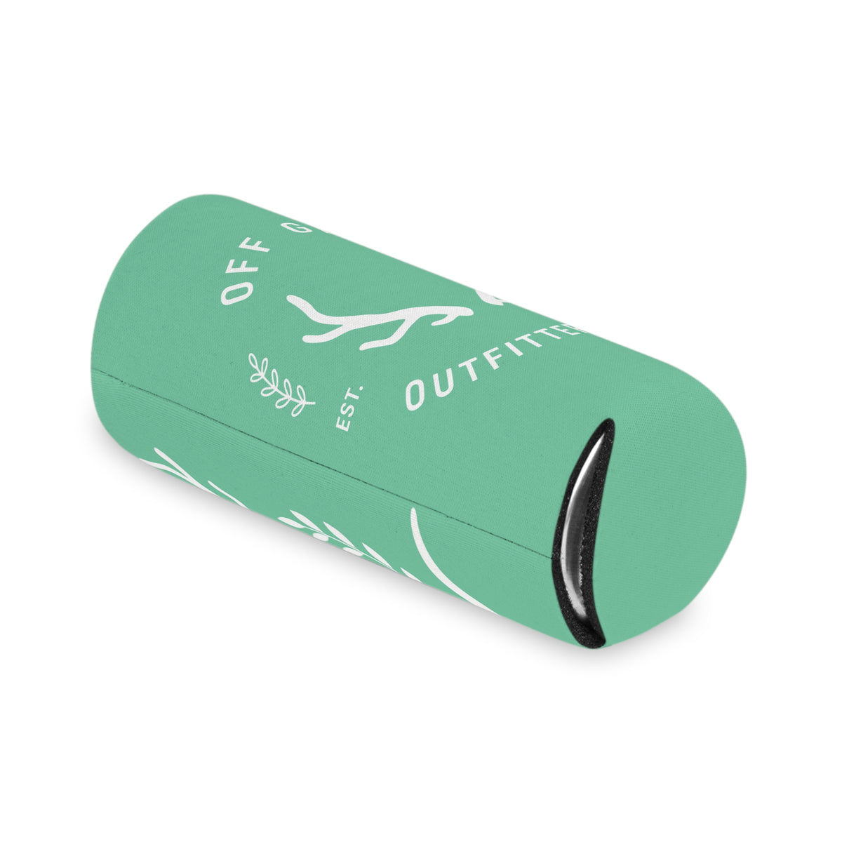 Can Cooler — 'Off Grid Outfitters Co.' Antler Logo Beverage Cooler