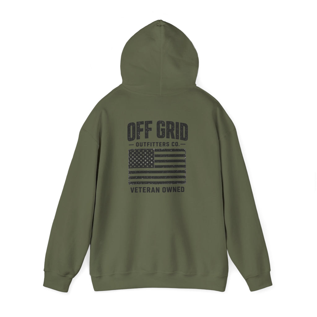 Veteran-Owned Flag Hoodie