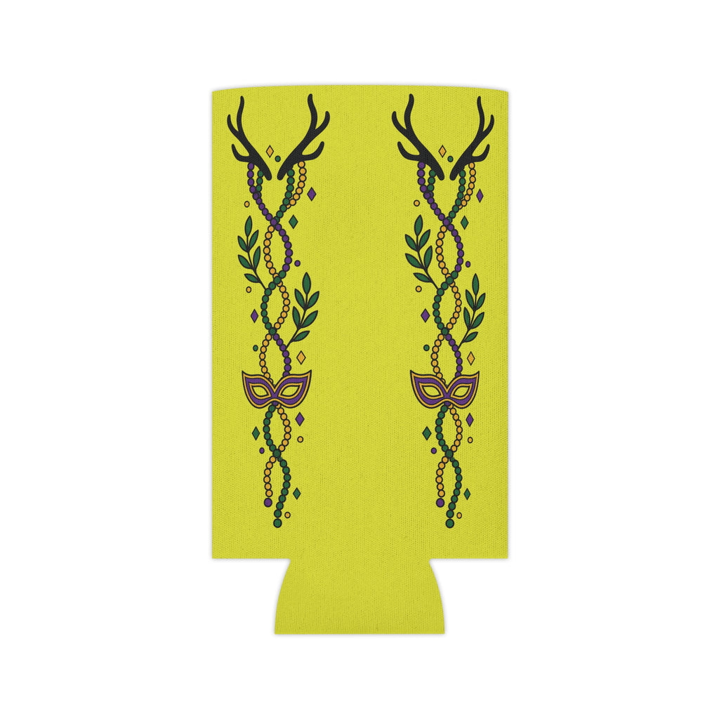 Mardi Gras Antler Can Cooler – Off Grid Outfitters Co. Neon Beer Koozie
