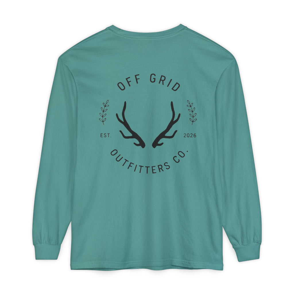 Long Sleeve T-Shirt — Off Grid Outfitters Antler Logo