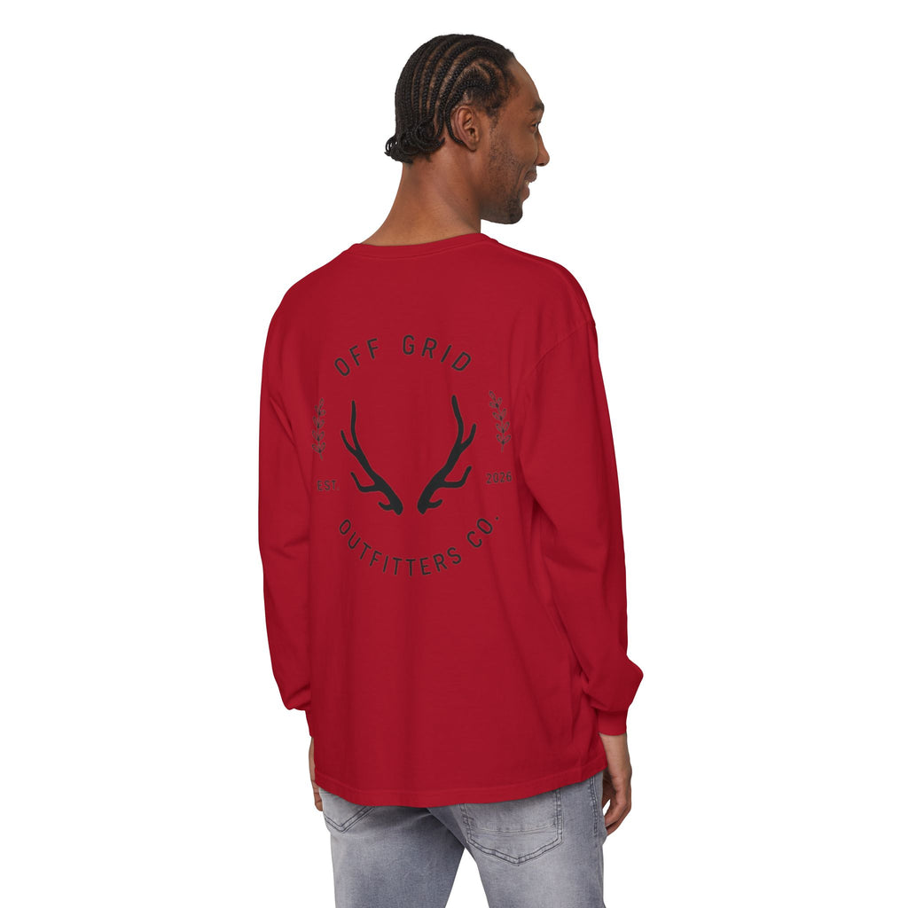 Long Sleeve T-Shirt — Off Grid Outfitters Antler Logo