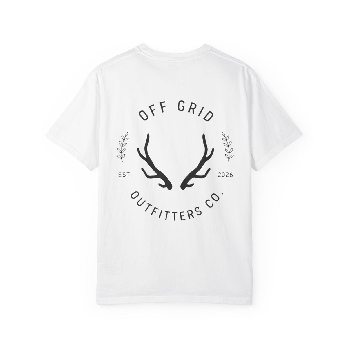 T-Shirt — Off Grid Outfitters Antler Logo Tee
