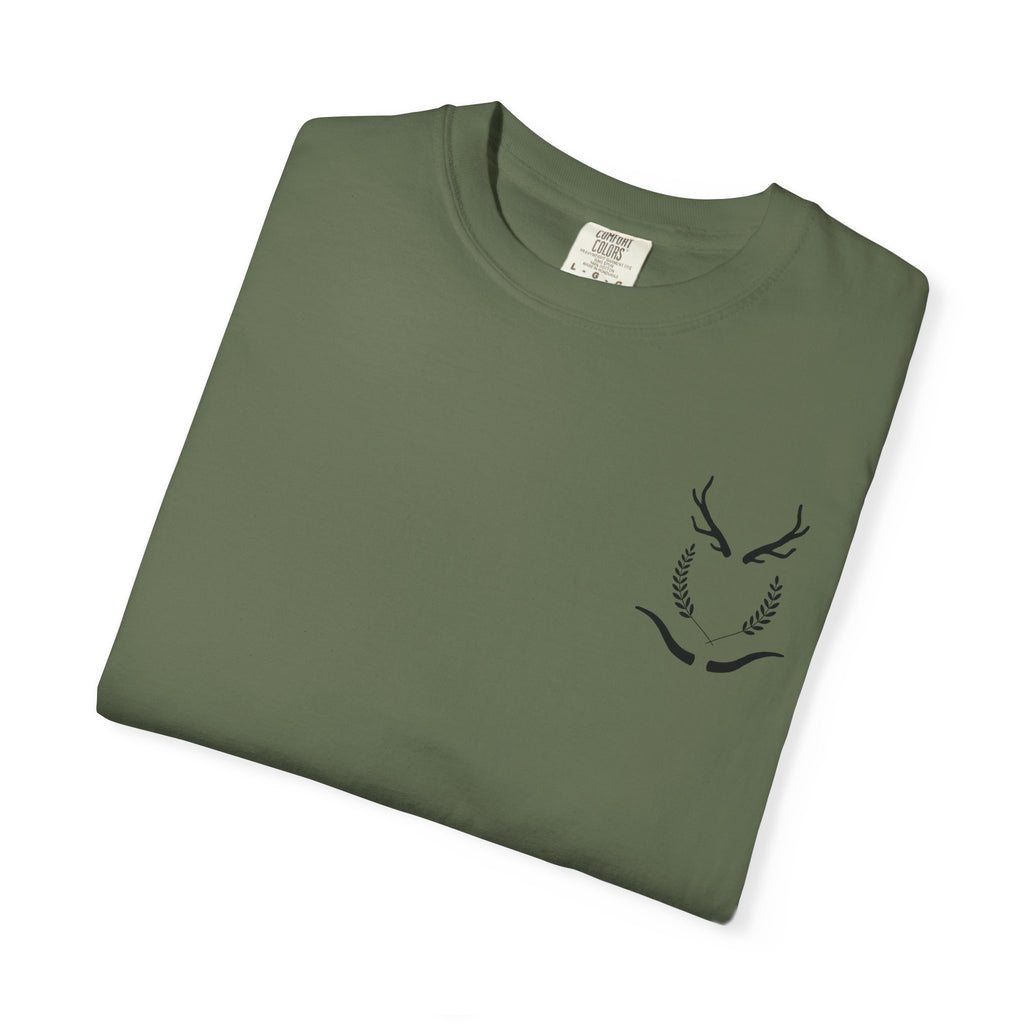 Southern Raised American Made T-Shirt — Patriotic Swamp Fishing Graphic