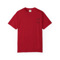T-Shirt — Minimal Antler Cross Graphic Tee (Back & Chest Print)