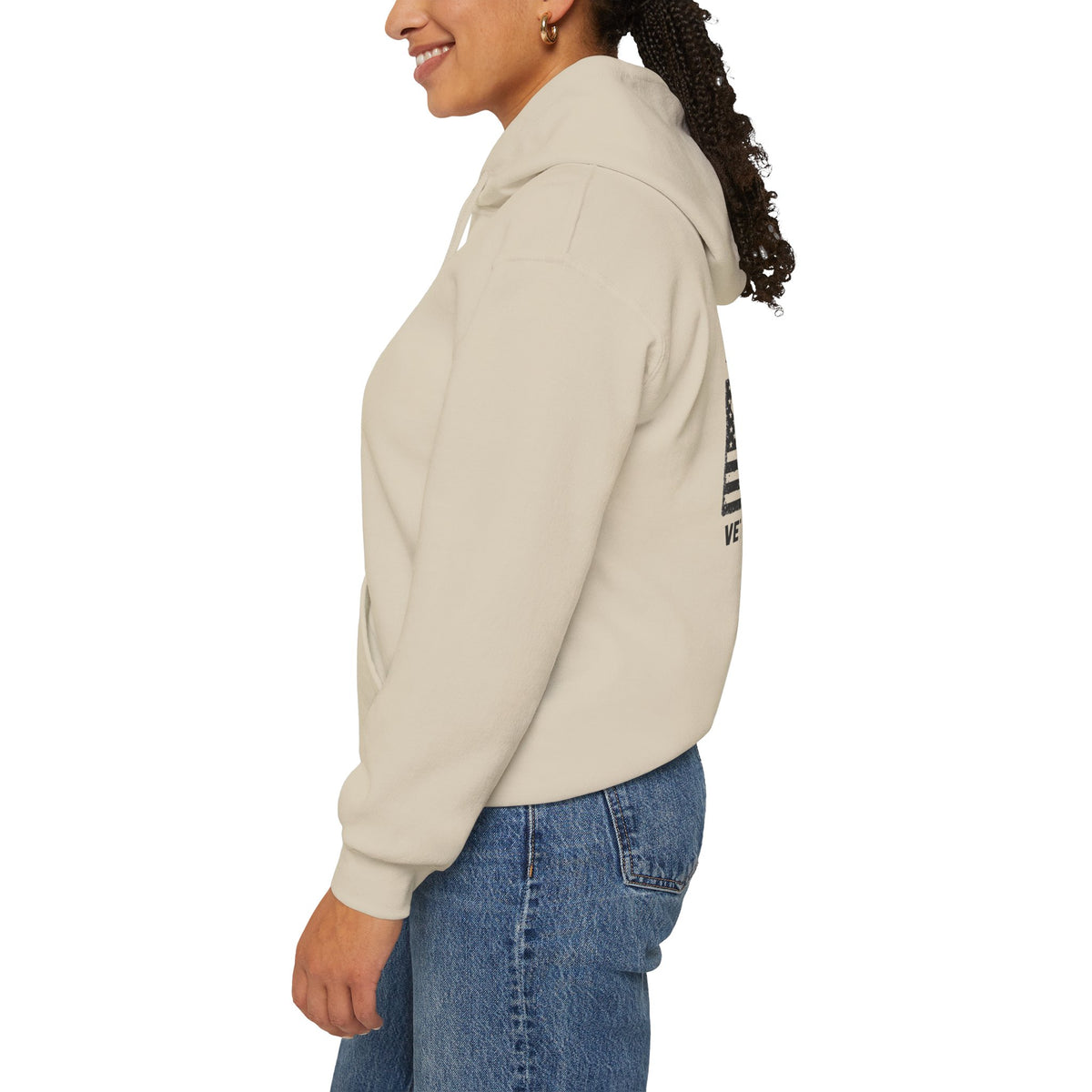 Veteran-Owned Flag Hoodie