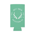 Can Cooler — 'Off Grid Outfitters Co.' Antler Logo Beverage Cooler