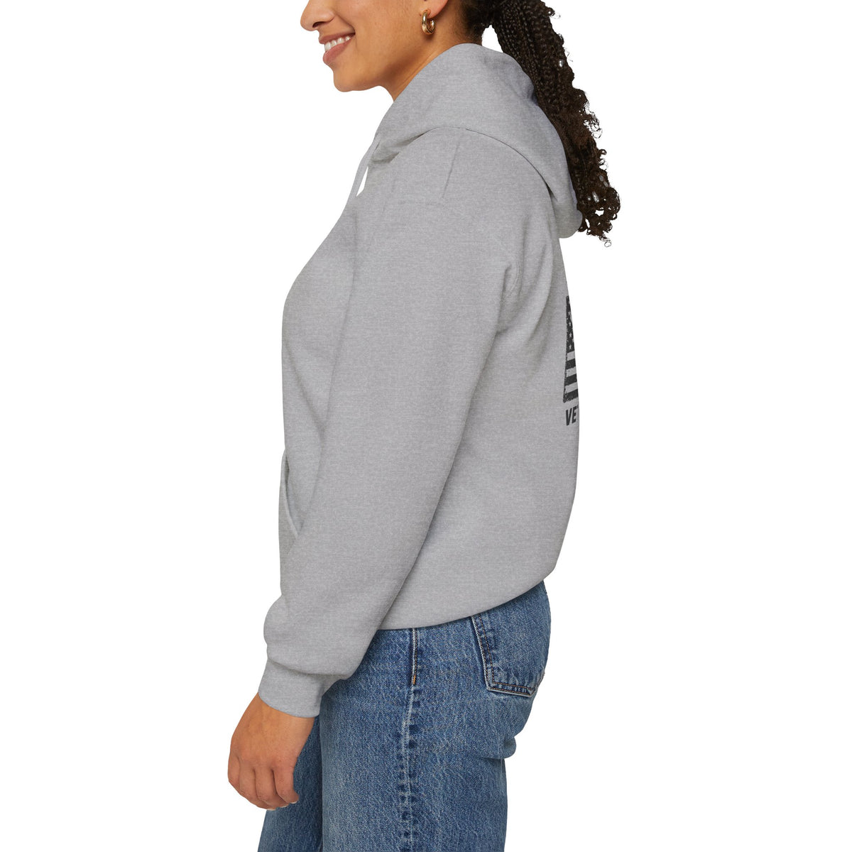 Veteran-Owned Flag Hoodie